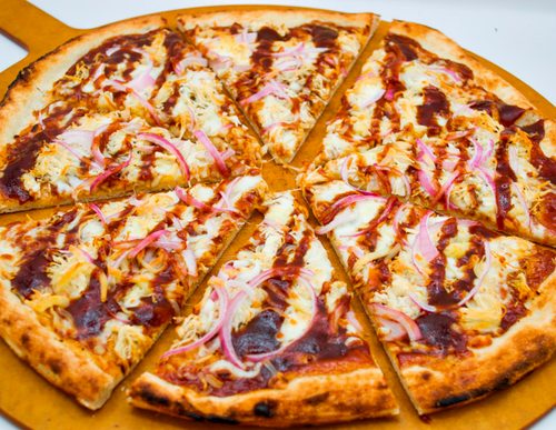 BBQ Chicken — savory pizzas for catering in Los Angeles