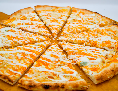Buffalo Chicken — savory pizzas for catering in Los Angeles