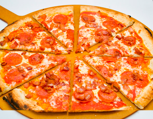 Meat Lovers — savory pizzas for catering in Los Angeles