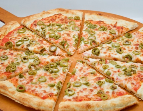 Cheese & Olives — savory pizzas for catering in Los Angeles