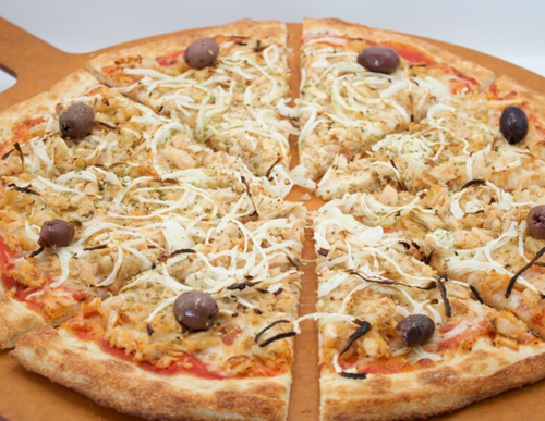 Tuna & Onions — savory pizzas for catering in Los Angeles
